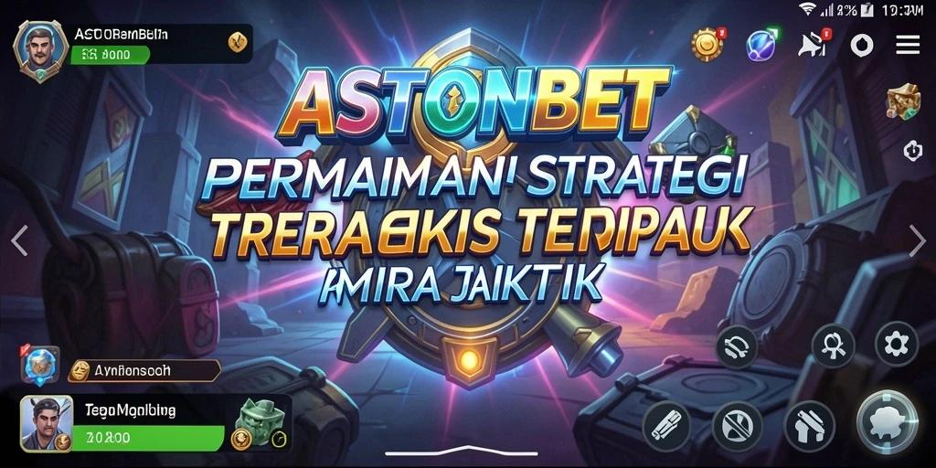 Tampilan menarik dari gameplay strategi ASTONBET yang menegangkan.
