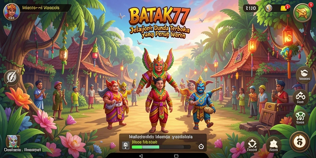 Tampilan gameplay BATIK77 yang menawan di dunia terbuka.