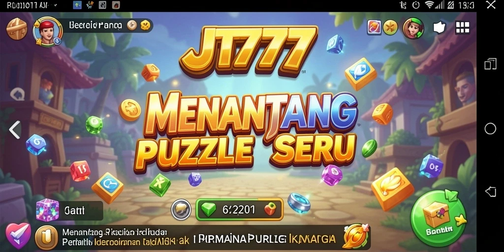 Screenshot menunjukkan gameplay seru dari JT777 yang menantang pemain.