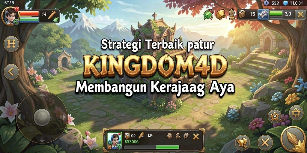Tampilan gameplay KINGDOM4D yang menegangkan dan seru.