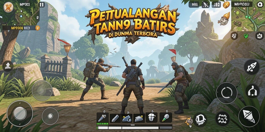Tampilan permainan MPO303 yang menakjubkan dalam dunia terbuka.