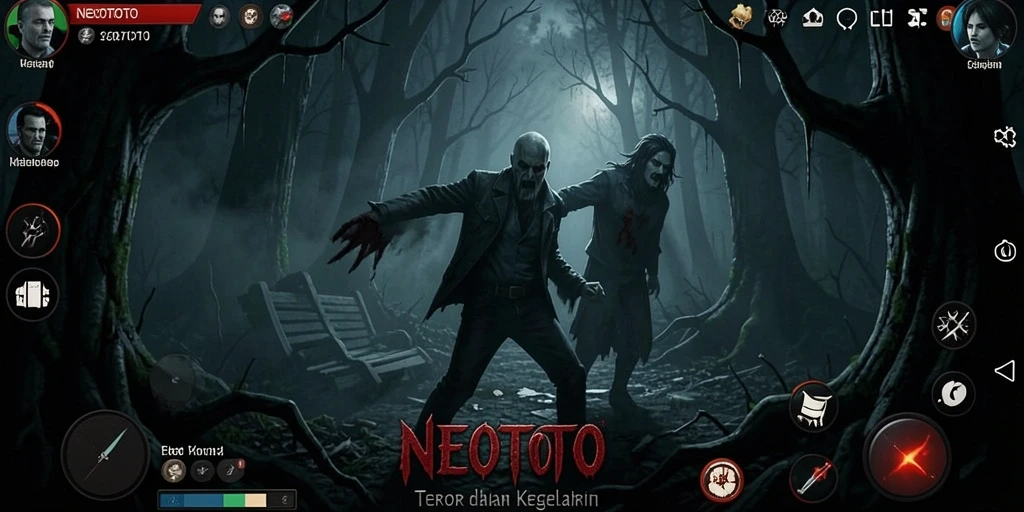 Tampilkan gameplay NEOTOTO yang menegangkan dan darah dingin.