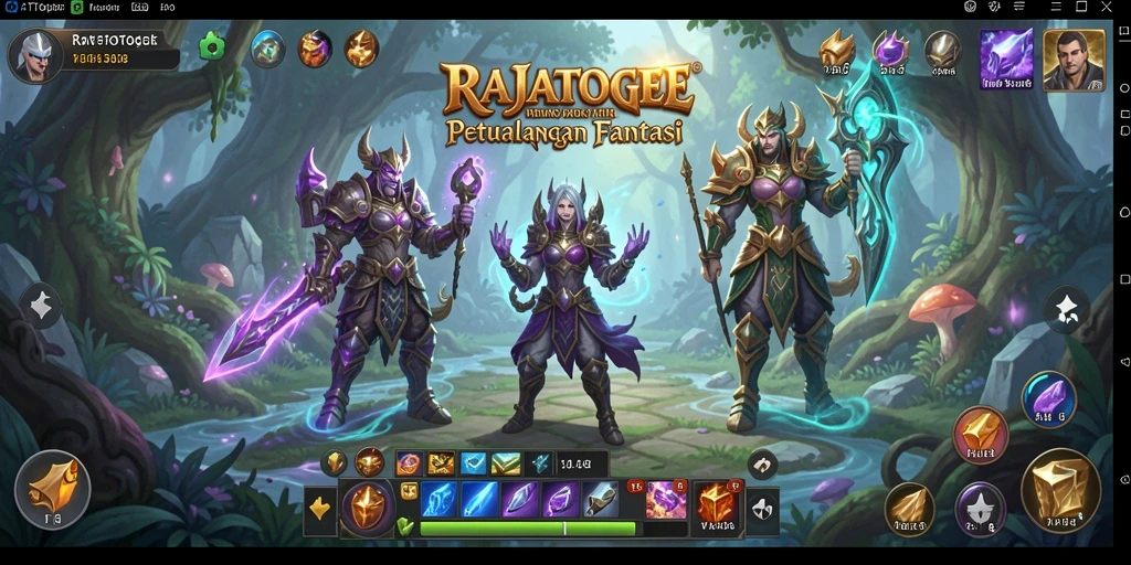 Tampilan menarik dari gameplay <strong>RAJATOGEL</strong> dengan petualangan RPG yang mendebarkan.