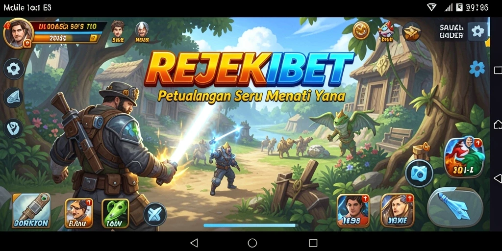 Tampilan menarik dari gameplay seru REJEKIBET.