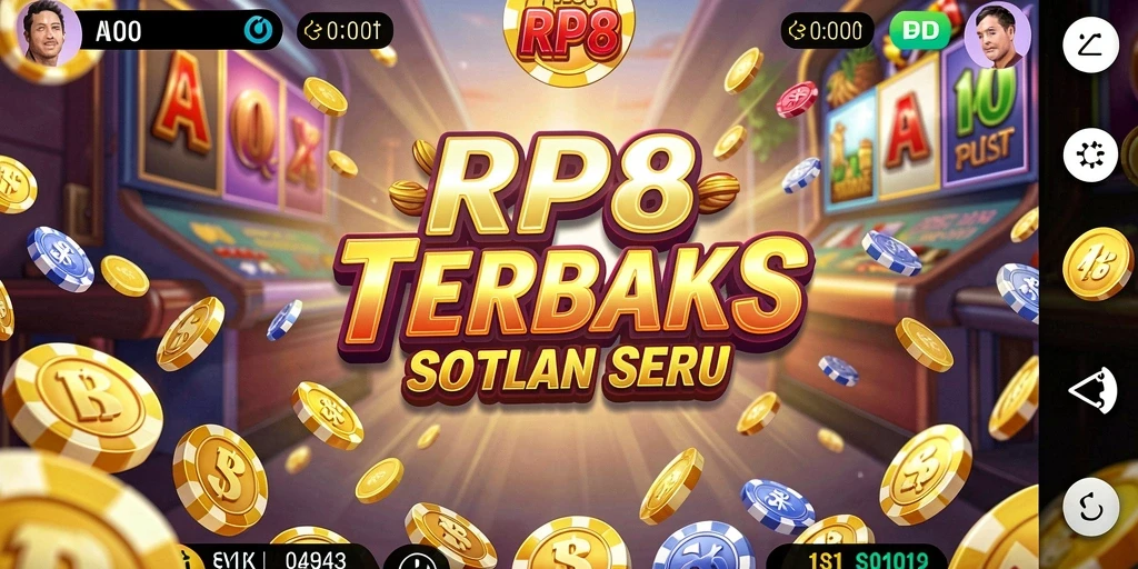 Gameplay Slot seru dan mendebarkan di RP8.