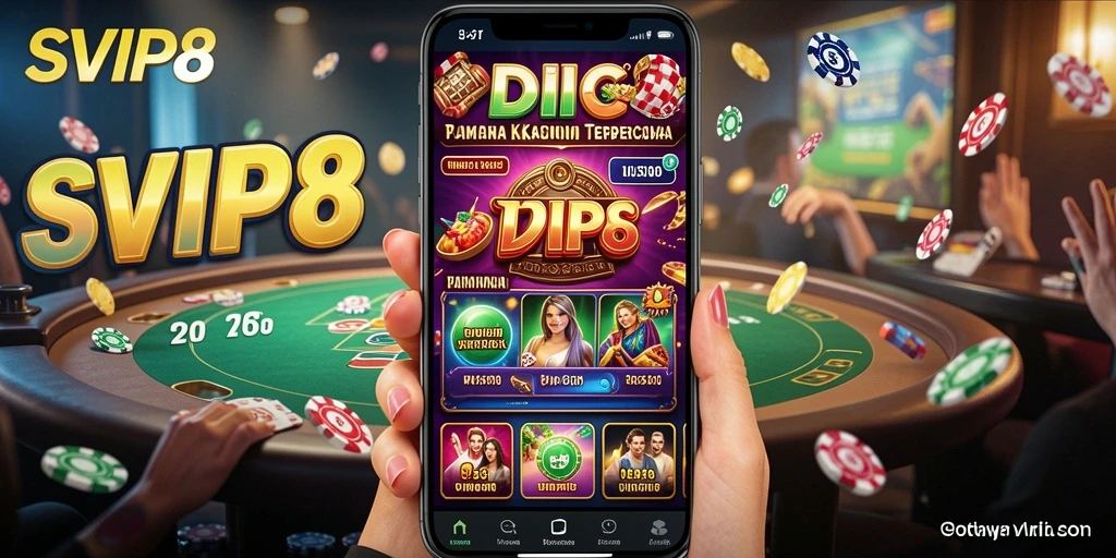Tampilan menarik dari gameplay Kasino di SVIP8 dengan berbagai pilihan permainan.
