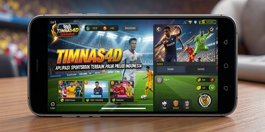 Tampilan gameplay aplikasi TIMNAS4D yang menawan dan interaktif.