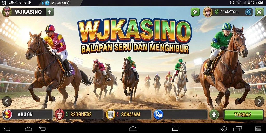 Tampilan gameplay WJKASINO yang menegangkan dan penuh aksi.