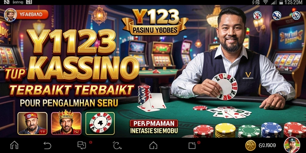 Tampilan gameplay Kasino yang menarik dan interaktif di YY123.